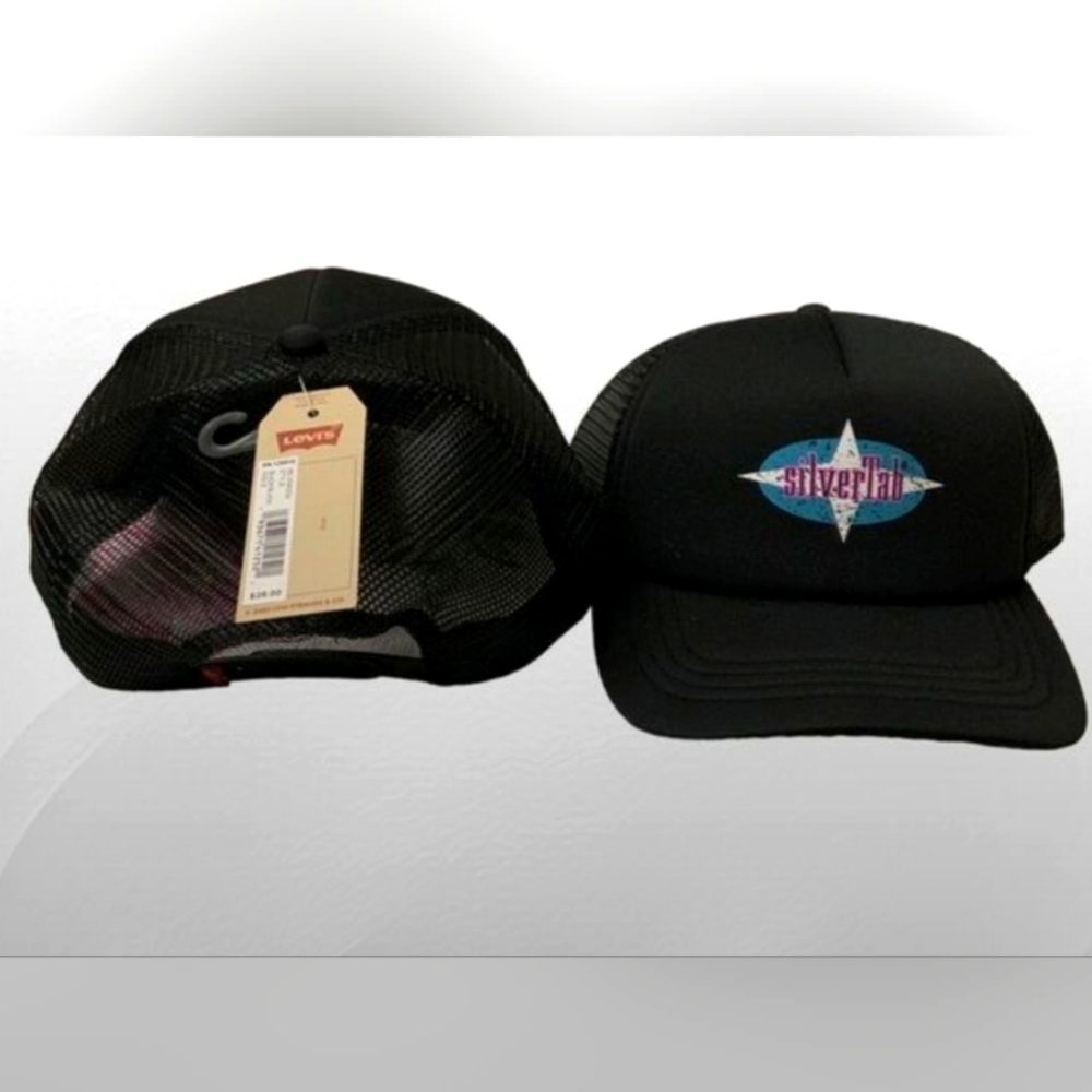 Levi’s SilverTab Logo Hat NWT Black Unisex Cap